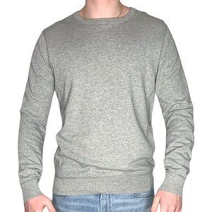 Wings + Horns Original Crewneck in Heather Grey
